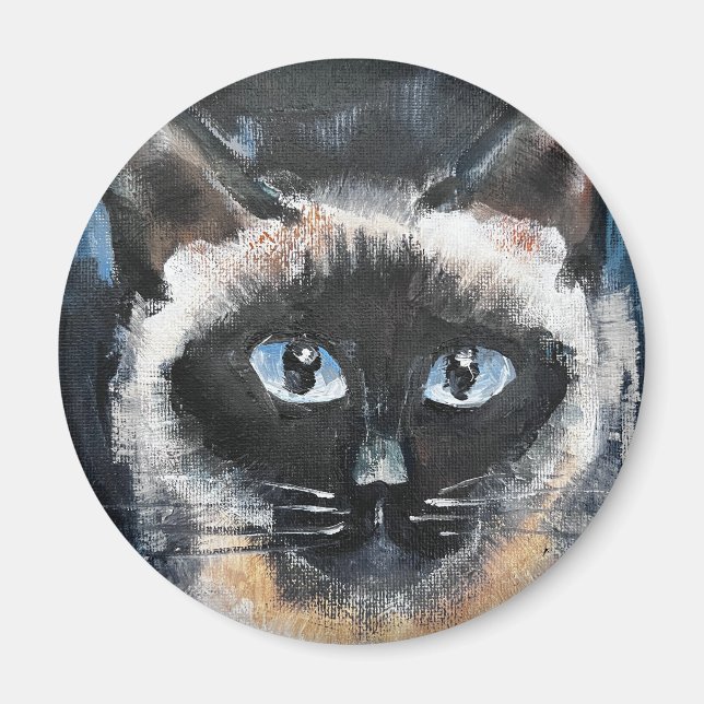 Íman gato siamês (Frente)
