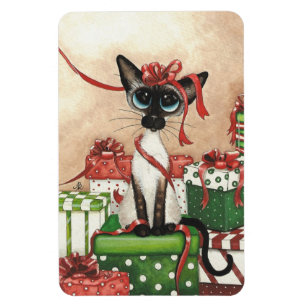 Íman Gato Siamese pelo ímã de BiHrLe
