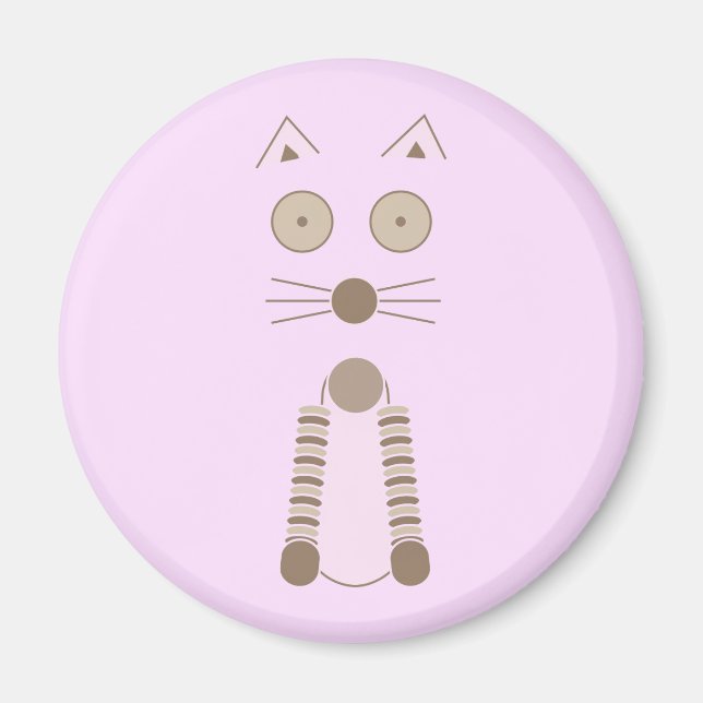 Íman Gato Simples (Frente)
