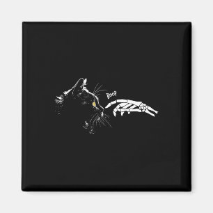 Íman Gato Skeleton Boop Halloween Cats Pet Kit