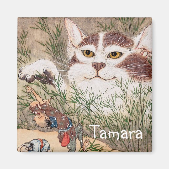 Íman Gato sobrenatural (Frente)