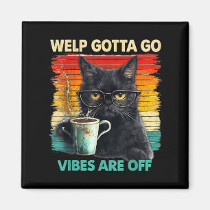 Íman Gato Tabby Engraçado Filhote Tenho Que Ir Dito Sar