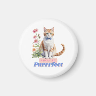 Íman Gato Whimsical "Absolutamente Puro"