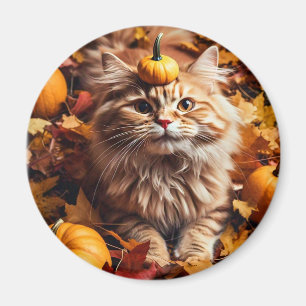 Íman Gato Whimsso com Magnetos de Pumpkins