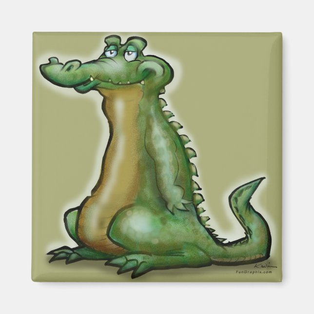 Íman Gator Dude (Frente)