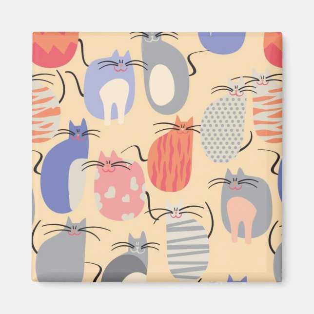 Íman Gatos (Frente)