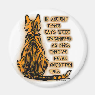 Íman Gatos adorados como deuses