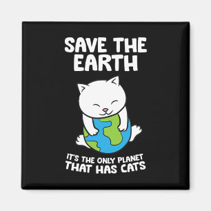 Íman Gatos Amantes salvam a Terra É o único planeta que