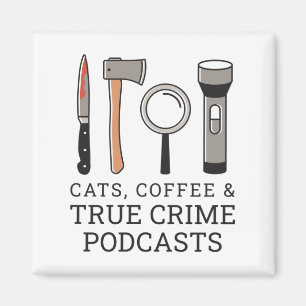 ÍMAN GATOS, CAFÉ E VERDADEIROS PODCASTES DE CRIME