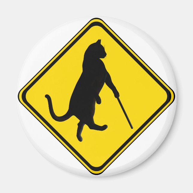 Íman Gatos Cegos Atravessando! (Frente)