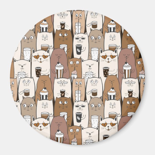 Íman Gatos Cons (Frente)