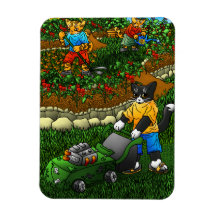 Gatos De Jardinagem De Verão