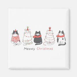 Íman Gatos de Natal
