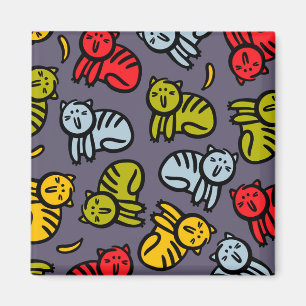 Íman Gatos e bananas