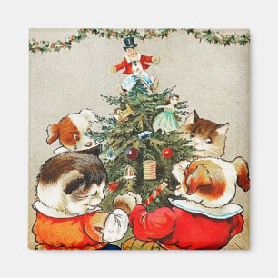 Íman Gatos E Cães Dançantes