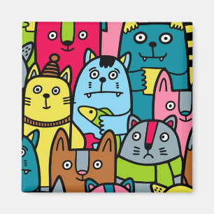 Íman Gatos e gatinhos