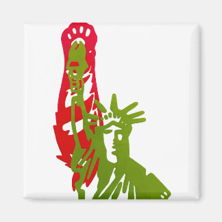 Íman Gatos e Mulheres de Gato para ímã Kamala Harris