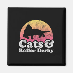 Íman Gatos E Rolos Derby Mens Ou Gatos De Mulheres