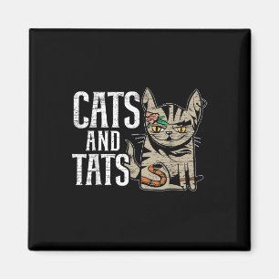 Íman Gatos E Tatuagens Que Tinham A Tatuagem Tatto-Love