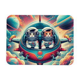 Íman Gatos em ímãs espaciais!