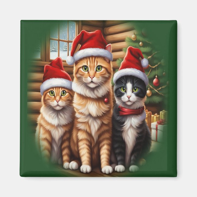 Íman Gatos Fofos (Frente)