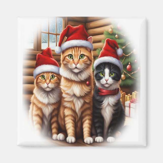 Íman Gatos Fofos (Frente)