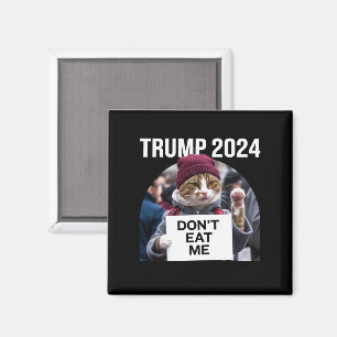 Íman Gatos Não Me Comam Para Trump 2024