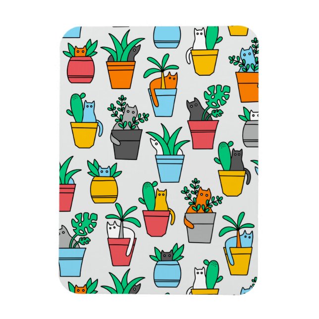 Íman Gatos nos pântanos (Vertical)