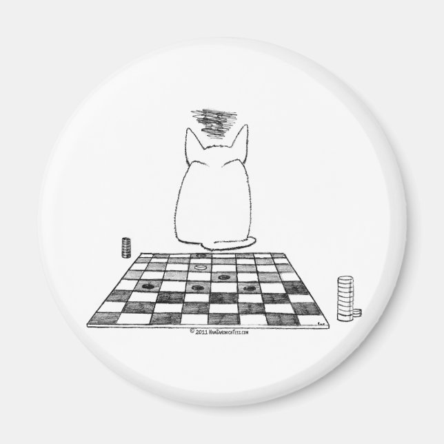 Íman Gatos Nunca Perder (Frente)