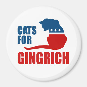 ÍMAN GATOS PARA GINGRICH