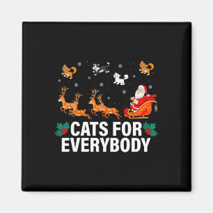 Íman Gatos Para Todo Mundo Brincadeira De Natal Xmas Mu