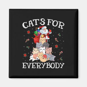 Íman Gatos Para Todos Os Papais noeis De Brincadeira De