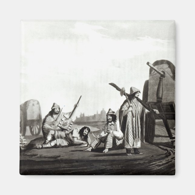 Íman Gauchos de Tucuman, 1820 (Frente)