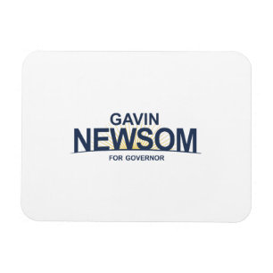 Íman Gavin Newsom para o governador
