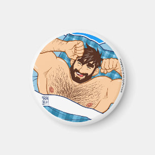 ÍMAN GAY BEAR MAGNET - BOA MANHÃ!