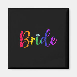 Íman Gay Lgbt Festa de casamento Brie Tee Bachelore