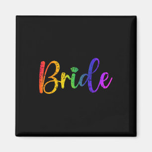Íman Gay Lgbt Festa de casamento Brie Tee Bachelore