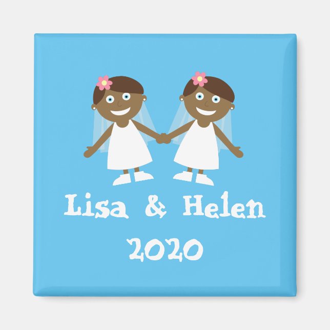 Íman Gay Wedding (Frente)