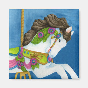 Íman Gayle Carousel Horse Magnet