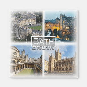 Íman GB0138 Europa, Inglaterra, Bath, Fridge