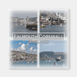 Íman GB0139 Europa, Inglaterra, Cornualha, Falmouth, Fr