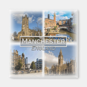 Íman GB0140 Europa, Inglaterra, Manchester, Fridge