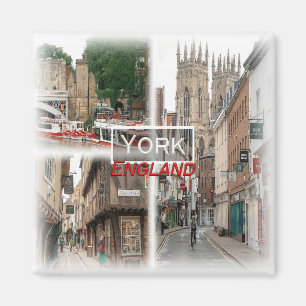 Íman GB0144 Europa, Inglaterra, York, Fridge