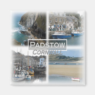 Íman GB0150 Europa, Inglaterra, Cornwall, Padstow, Frid