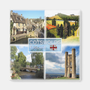 Íman GB Cotswold - Castle Combe - Panorama Field -
