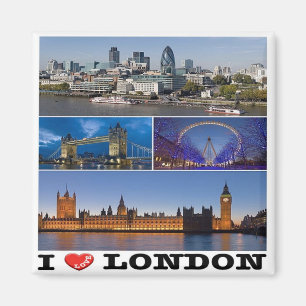 Íman GB - Inglaterra - Londres - I Love