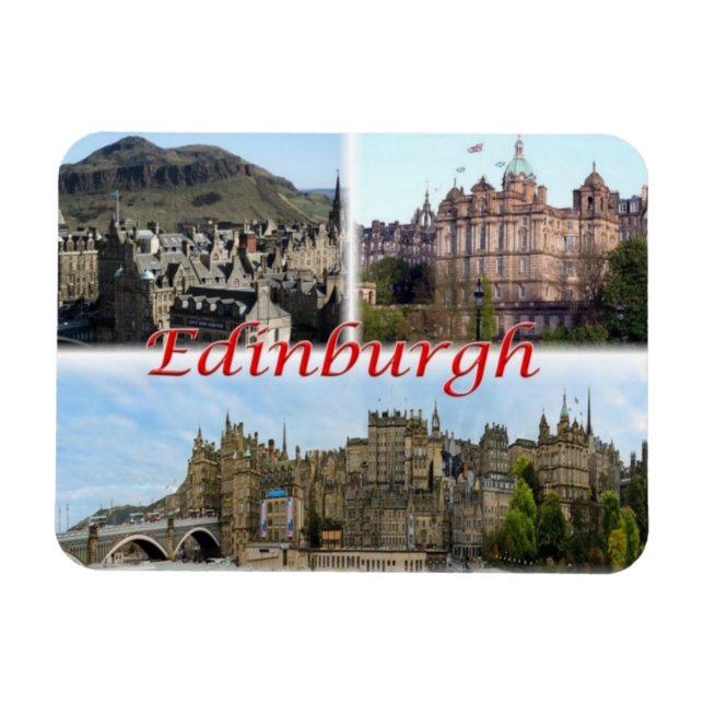 Íman GB Reino Unido - Escócia - Edimburgo - (Horizontal)
