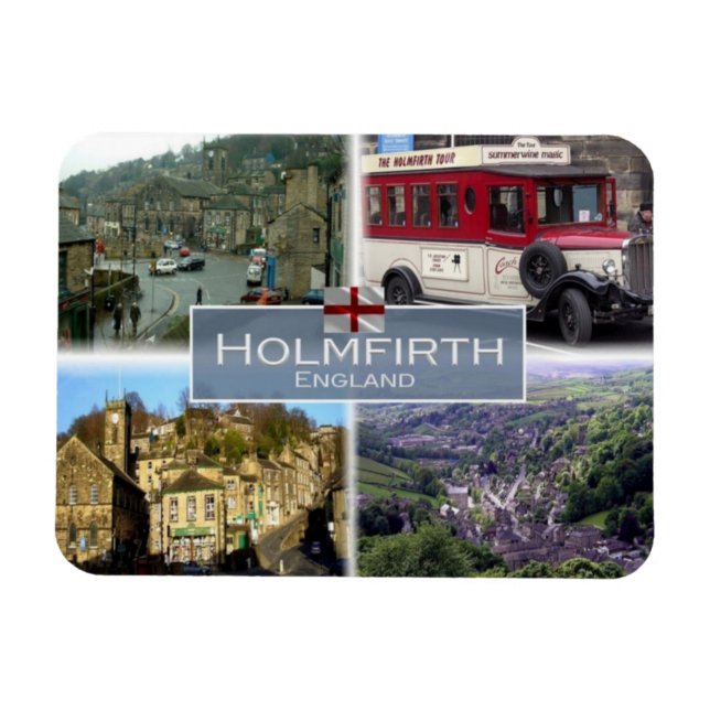 Íman GB Reino Unido - Inglaterra - Holmfirth - (Horizontal)