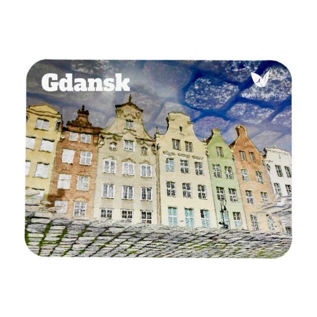 Íman Gdansk, Polônia - ímã de Velvet Escape (Horizontal)