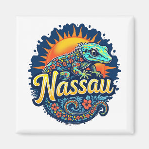 Íman Gecko Nassau Bahamas Caribe